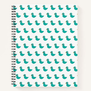 Carnet Joli oiseau bleu