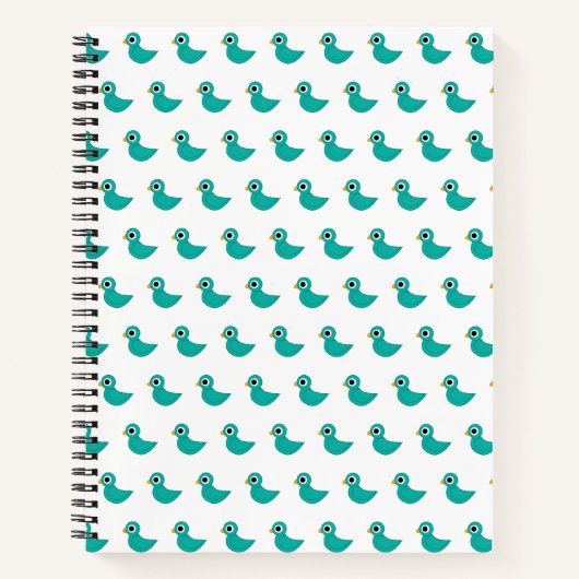 Carnet Joli oiseau bleu (Devant)