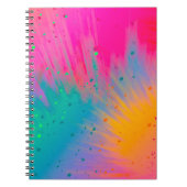 Carnet Joli Pastel Abstracts Couleur (Devant)