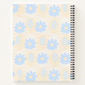 Carnet Joli Pastel Blue Floral (Dos)