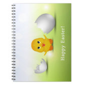 Carnet Joli Petit Bébé de Pâques Chick (Devant)