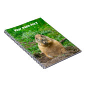 Carnet Joli petit chien de prairie à queue noire (Côté Droit)