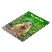 Carnet Joli petit chien de prairie à queue noire (Côté gauche)