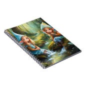 Carnet Joli petit elfe dans la rivière (Côté Droit)