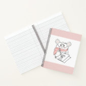 Carnet Joli petit hamster intelligent rose (Intérieur)