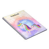 Carnet Joli petit licorne (Côté Droit)