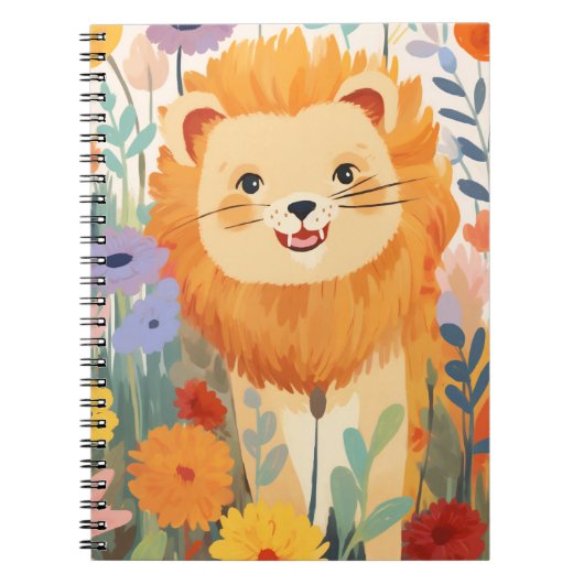 Carnet Joli petit lion (Devant)