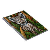 Carnet Joli Petit Lynx Kitten adorable (Côté Droit)