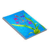 Carnet Joli petit orchidée (Côté Droit)