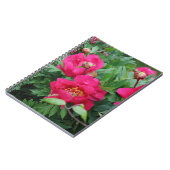 Carnet Joli Pretty Peonies Roses (Côté gauche)