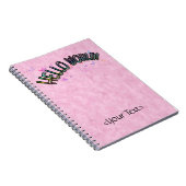 Carnet Joli Rainbow Hello World (Côté Droit)