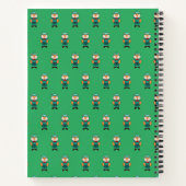 Carnet Joli renard vert (Dos)