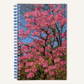 Carnet Joli rose Azaleas Floral (Recto)