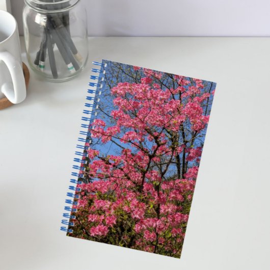 Carnet Joli rose Azaleas Floral