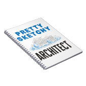 Carnet Joli Sketchy Architect Architecture Étudiant (Côté Droit)