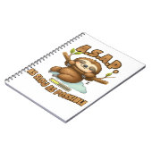 Carnet Joli Sloth ASAP - Aussi Lent Que Possible T-Sh Cla (Côté gauche)