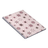 Carnet Joli Stars De Geo Rose - motif. (Côté Droit)