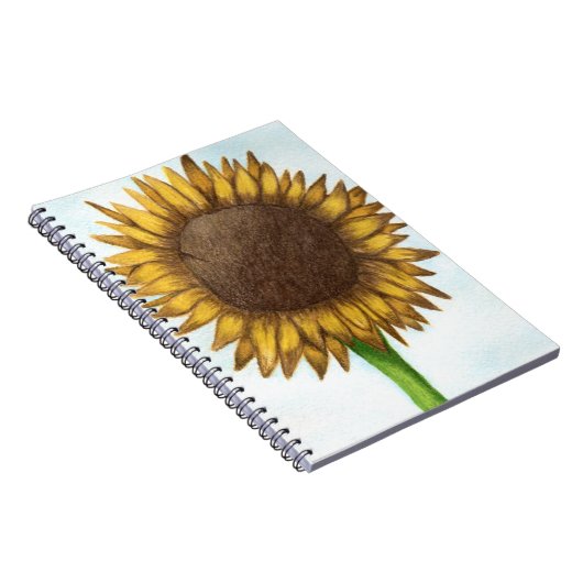 Carnet Joli tournesol (Côté Droit)