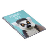 Carnet Joli Trait De Lémur À Bague (Côté Droit)