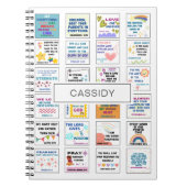 Carnet Joli verset de la Bible pour enfants mémorisé  (Devant)