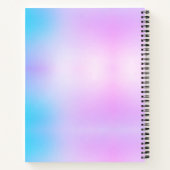 Carnet Joli violet Parties scintillant Turquoise Drivers  (Dos)