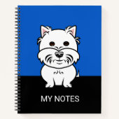 Carnet Joli West Highland Terrier (Devant)