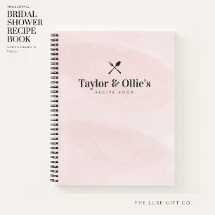 Carnet Jolie aquarelle bleu Couples rose vierge Couples R