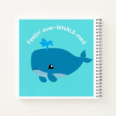 Carnet Jolie baleine submergée (Dos)