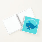 Carnet Jolie baleine submergée (Intérieur)