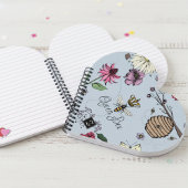 Carnet Jolie Bee Reine Bleue & Royal Crown Floral