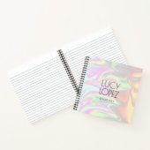 Carnet Jolie élégance moderne chick holographic (Intérieur)