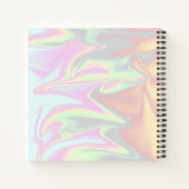 Carnet Jolie élégance moderne chick holographic (Dos)