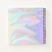 Carnet Jolie élégance moderne chick holographic (Dos)