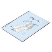 Carnet Jolie en talons hauts bleus (Côté gauche)
