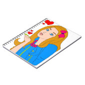 Carnet Jolie fille (Côté gauche)