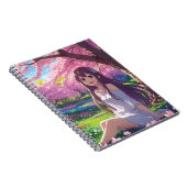 Carnet Jolie Fille Anime (Côté Droit)