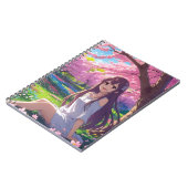 Carnet Jolie Fille Anime (Côté gauche)