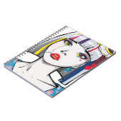 Carnet Jolie Fille d'Anime Brisée (Côté gauche)