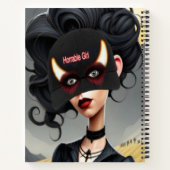 Carnet Jolie fille horrible (Dos)