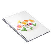 Carnet jolie fleur (Côté Droit)