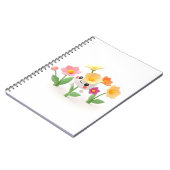 Carnet jolie fleur (Côté gauche)