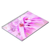 Carnet Jolie floraison rose (Côté gauche)