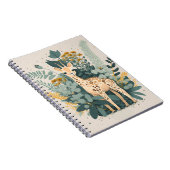 Carnet Jolie girafe fleurie (Côté Droit)