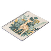 Carnet Jolie girafe fleurie (Côté gauche)