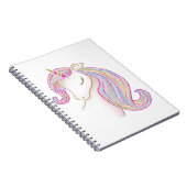 Carnet Jolie licorne (Côté Droit)