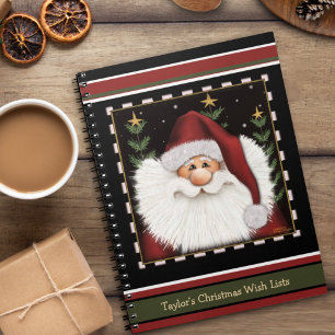 Carnet Jolie liste de souhaits de Noël pour enfants en ro
