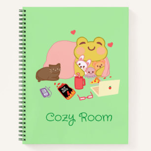 Carnet Jolie Maison de Campagne Intimiste pour Grenouille