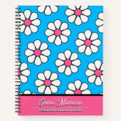 Carnet Jolie Marguerite de Dessin Animé (Devant)