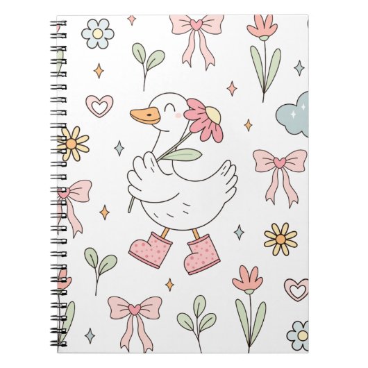 Carnet Jolie oie (Devant)