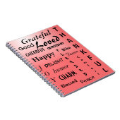 Carnet Jolie Ombre rose (Côté Droit)